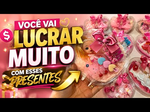 IDEIAS DE PRESENTES INFANTIS PARA LUCRAR MUITO 💰sem cosméticos