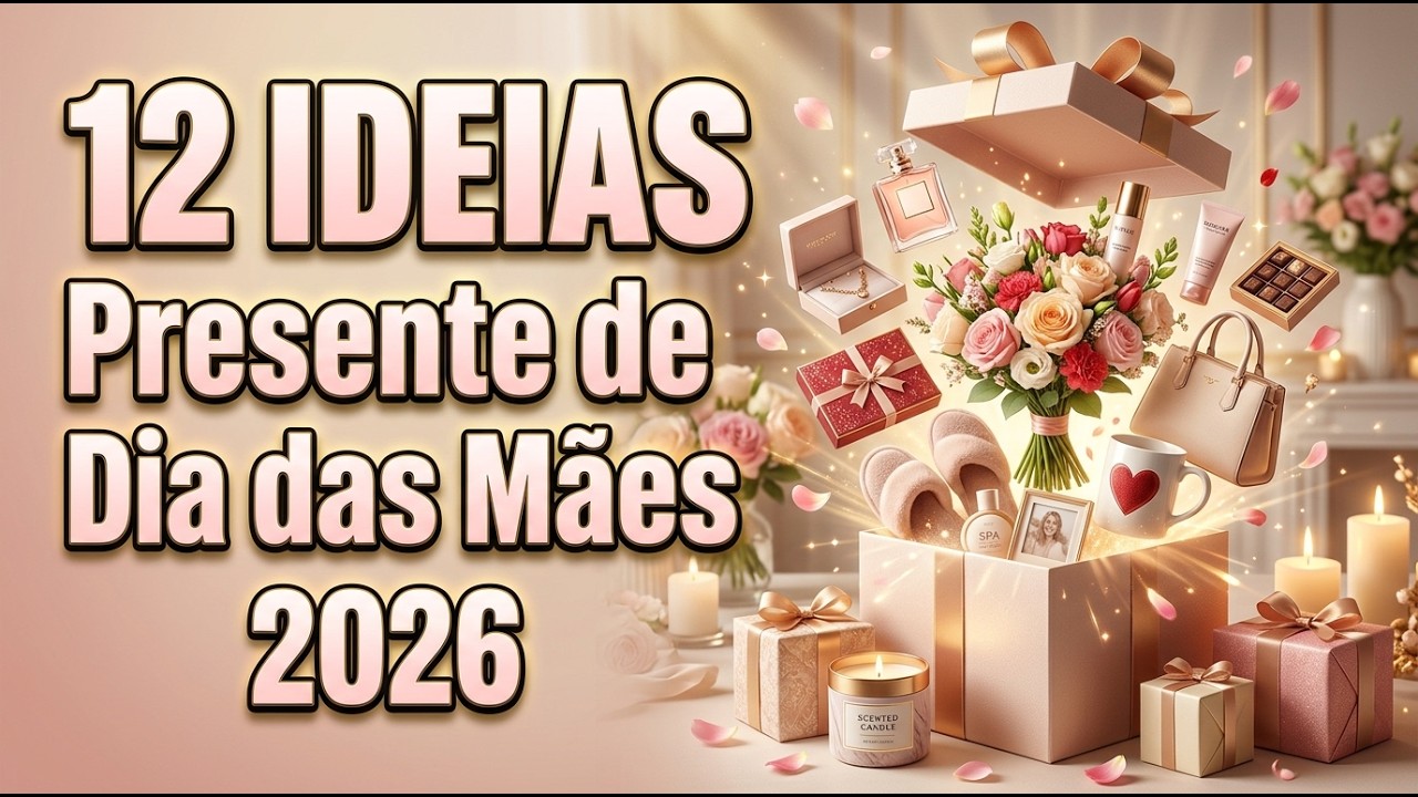 Dicas de Presentes para o Dia das Mães