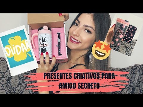 DICAS DE PRESENTES PARA AMIGO SECRETO / FEMININOS